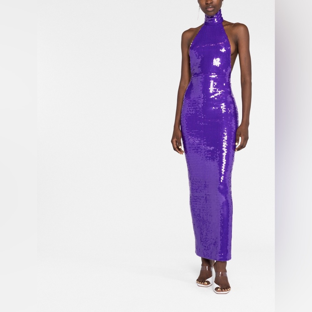 LaQuan Smith Halter neck gown Size 12
